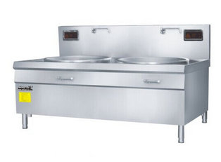 华泉商用双头炒炉