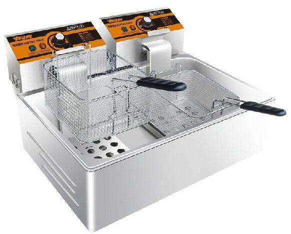 双缸双筛电炸炉