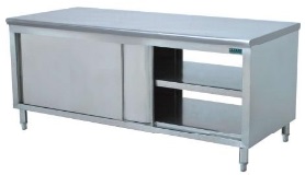 不锈钢双通工作台